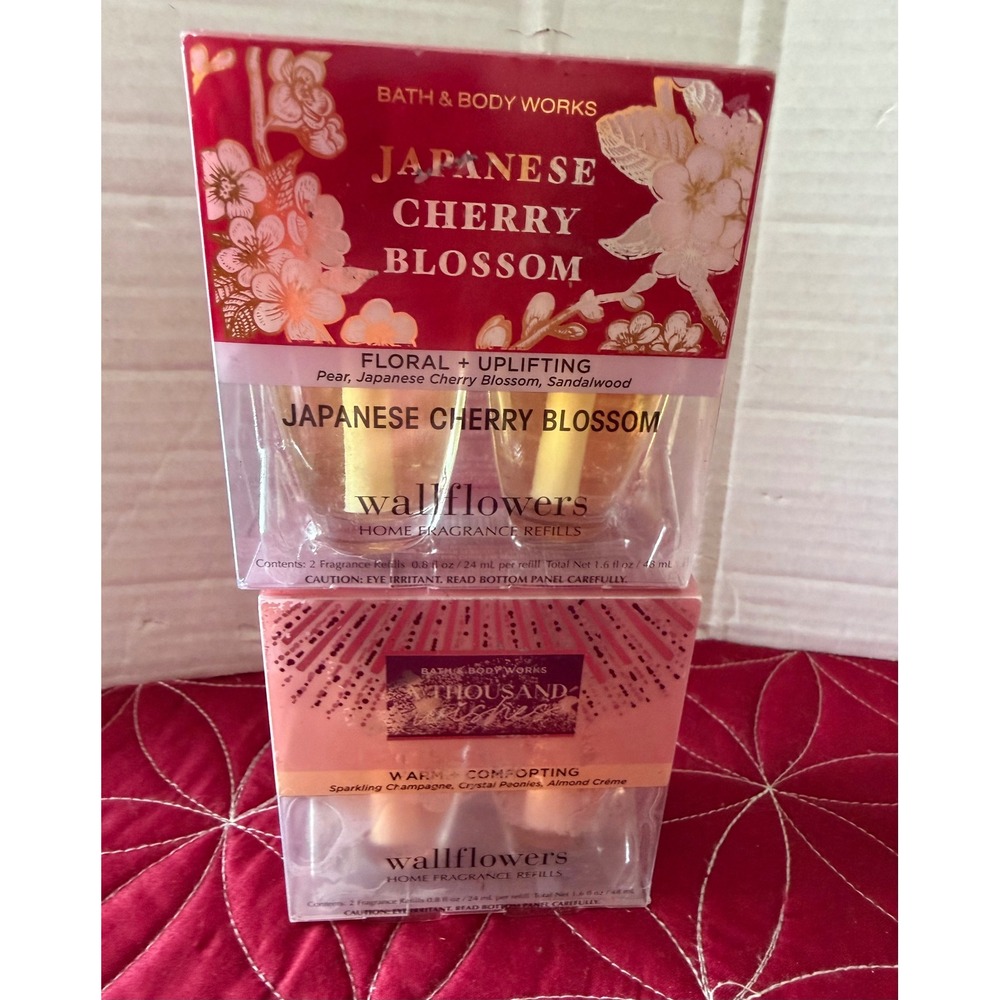 Bath & Body Works Wallflowers Refills Japanese Cherry Blossom A Thousand Wishes